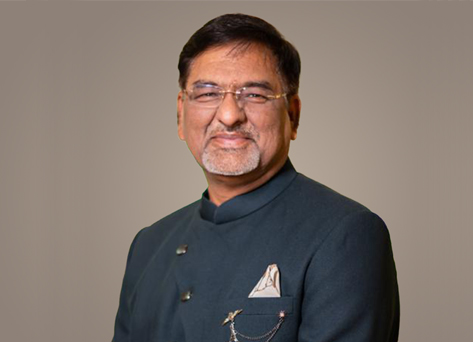 Portrait of Mr. Dinesh Rathi, Chairman and Managing Director of Elcon